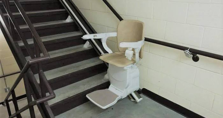 New Folding Rails Stair Lift Syracuse Elevator