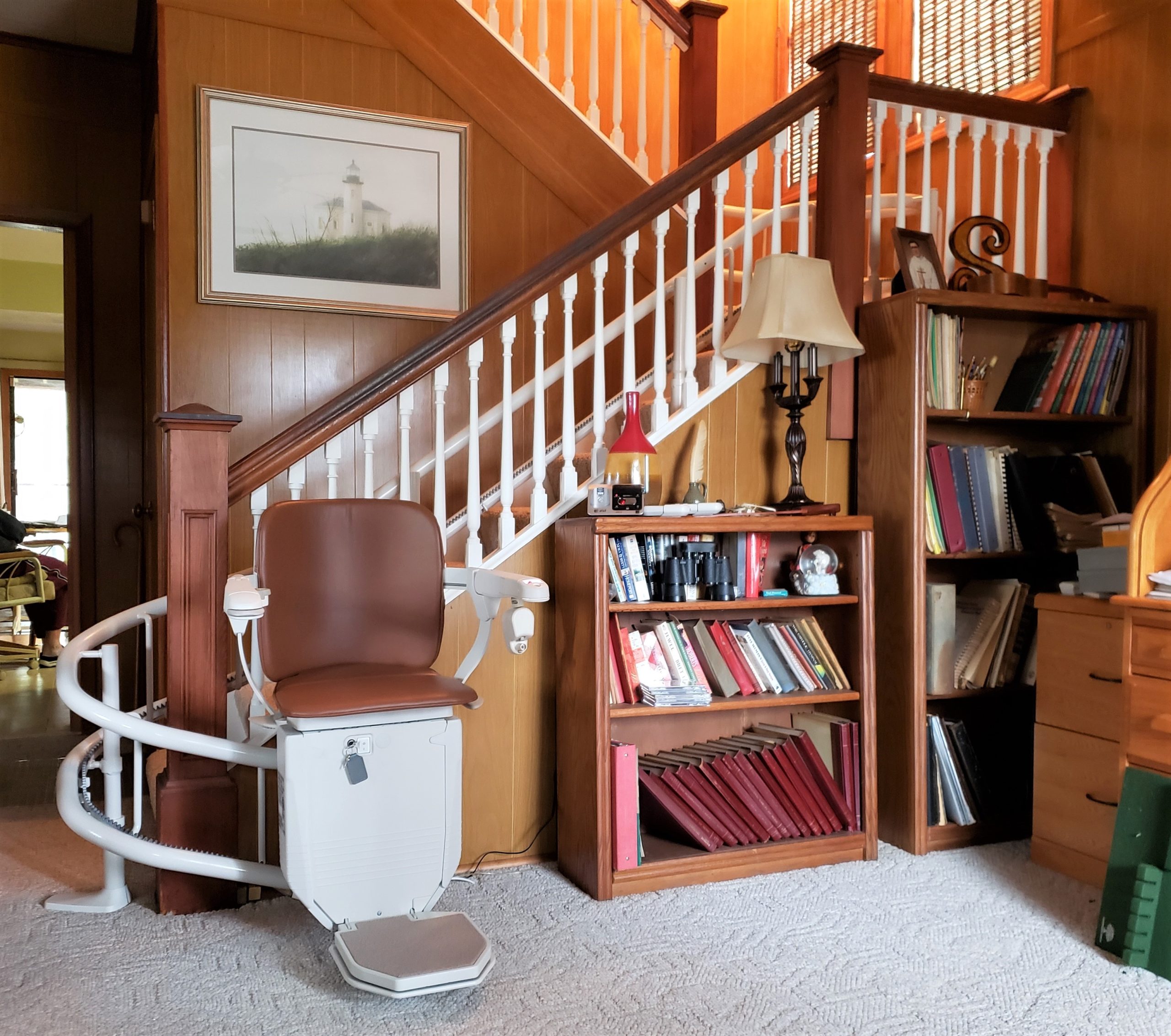 curved stairlift for syracuse elevator